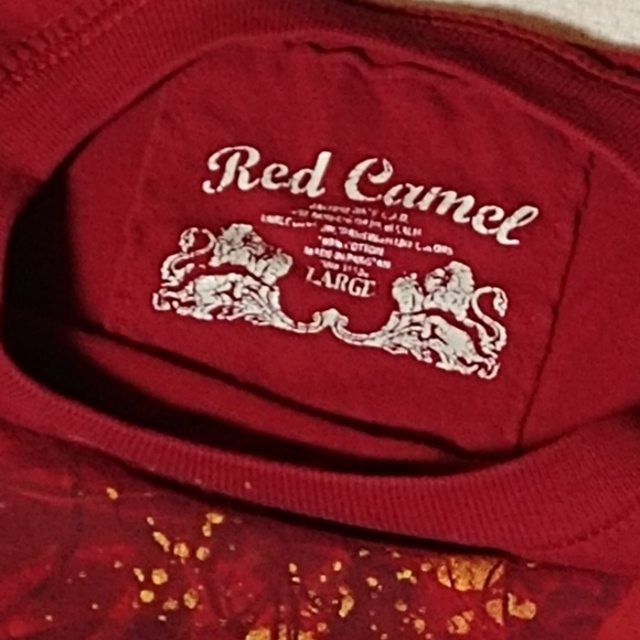 Red Camel L Graphic T-Shirt - Picture 2 of 4
